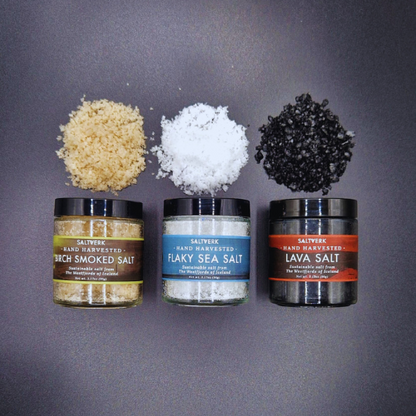 Island-Salz Starter Set - 3 Premium Gourmet-Salze (270g)